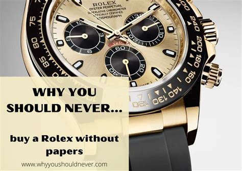 buying rolex without papers|rolex watches without boxes.